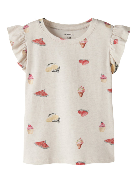 Name It Joviner - SS Top - Peyote Melange