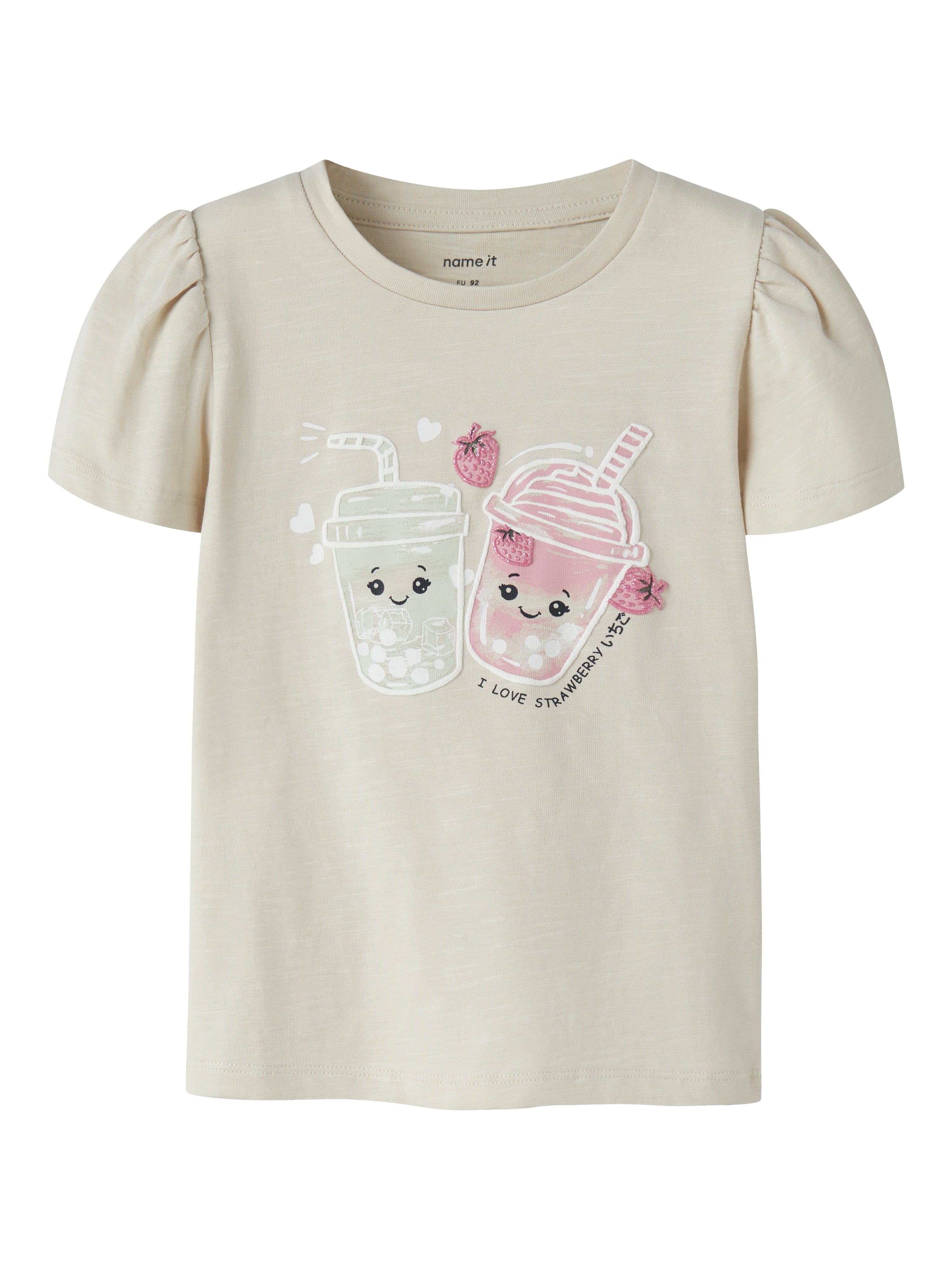 Name It Jelleanal - SS Top - Almond Milk