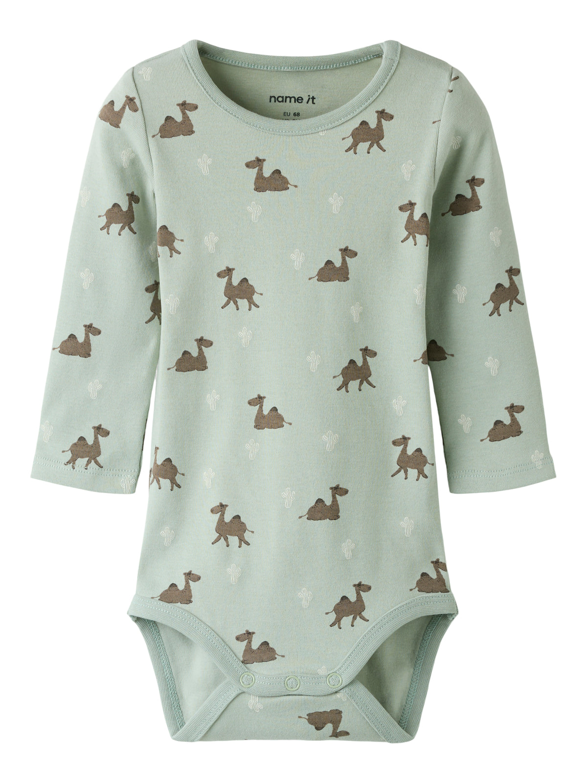 Name It Pjohnson - LS Body - Aqua Gray
