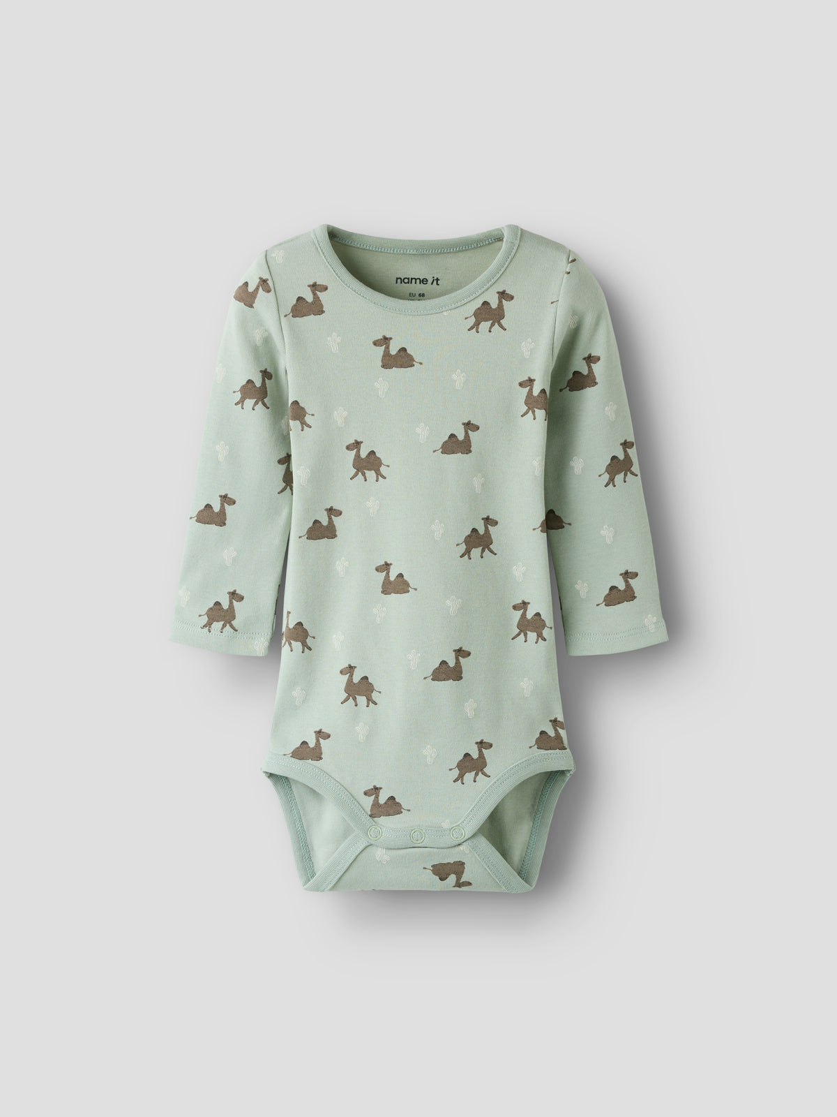 Name It Pjohnson - LS Body - Aqua Gray