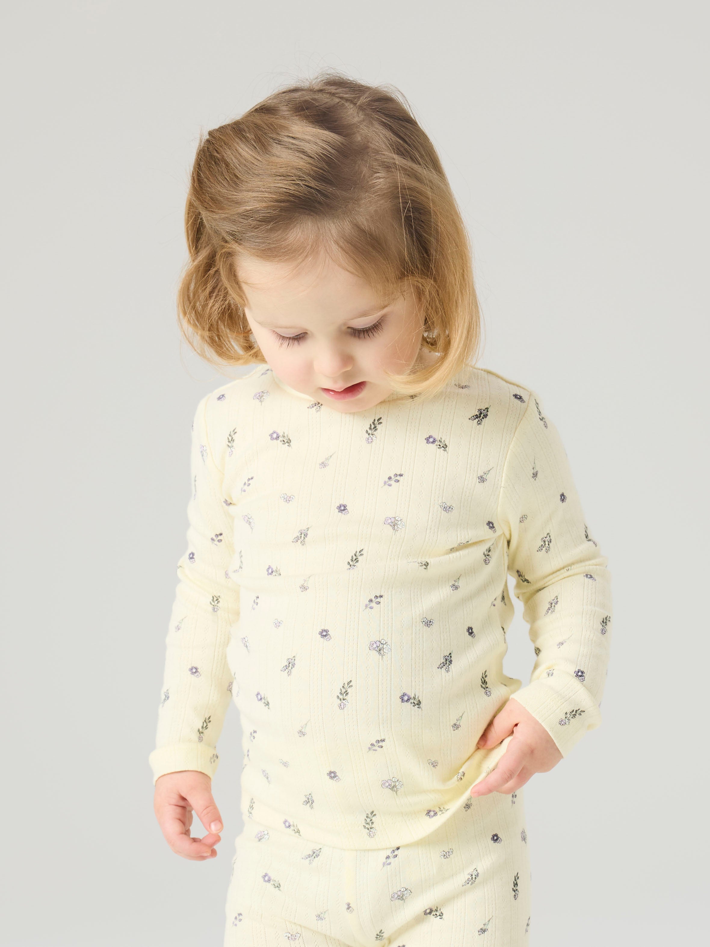 Name It Dortheas LS Slim Top - Pear Sorbet