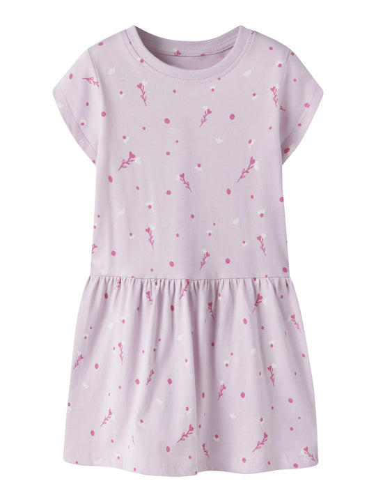 Name It Vilinse Dress - Lavender Fog