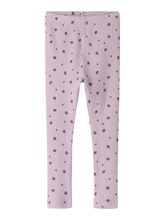 Name It Binna Slim Leggings - Dawn Pink