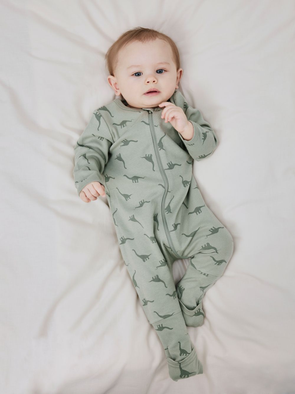 Name It Nightsuit 2 pak Dino - Agave Green/Dino