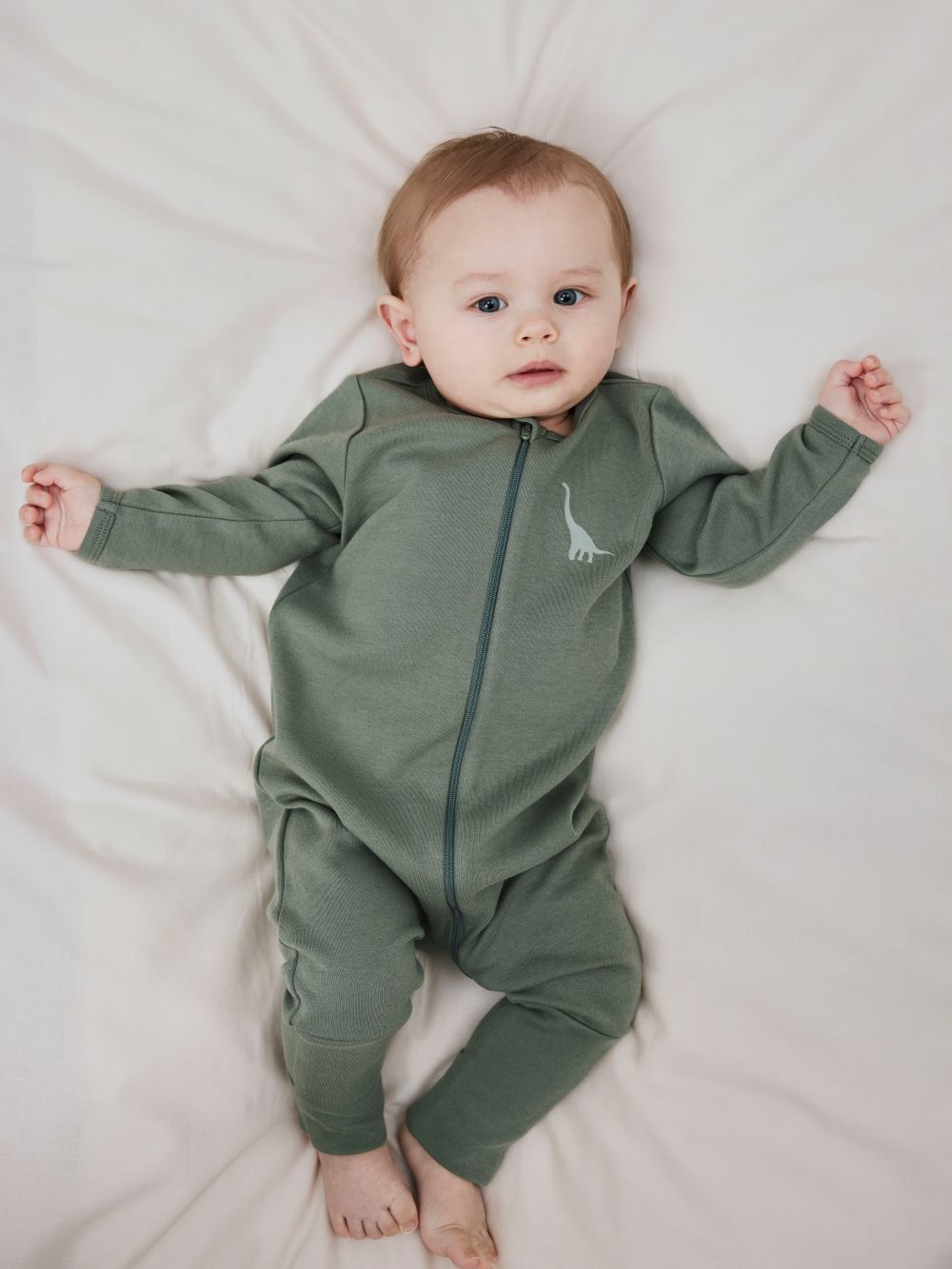 Name It Nightsuit 2 pak Dino - Agave Green/Dino