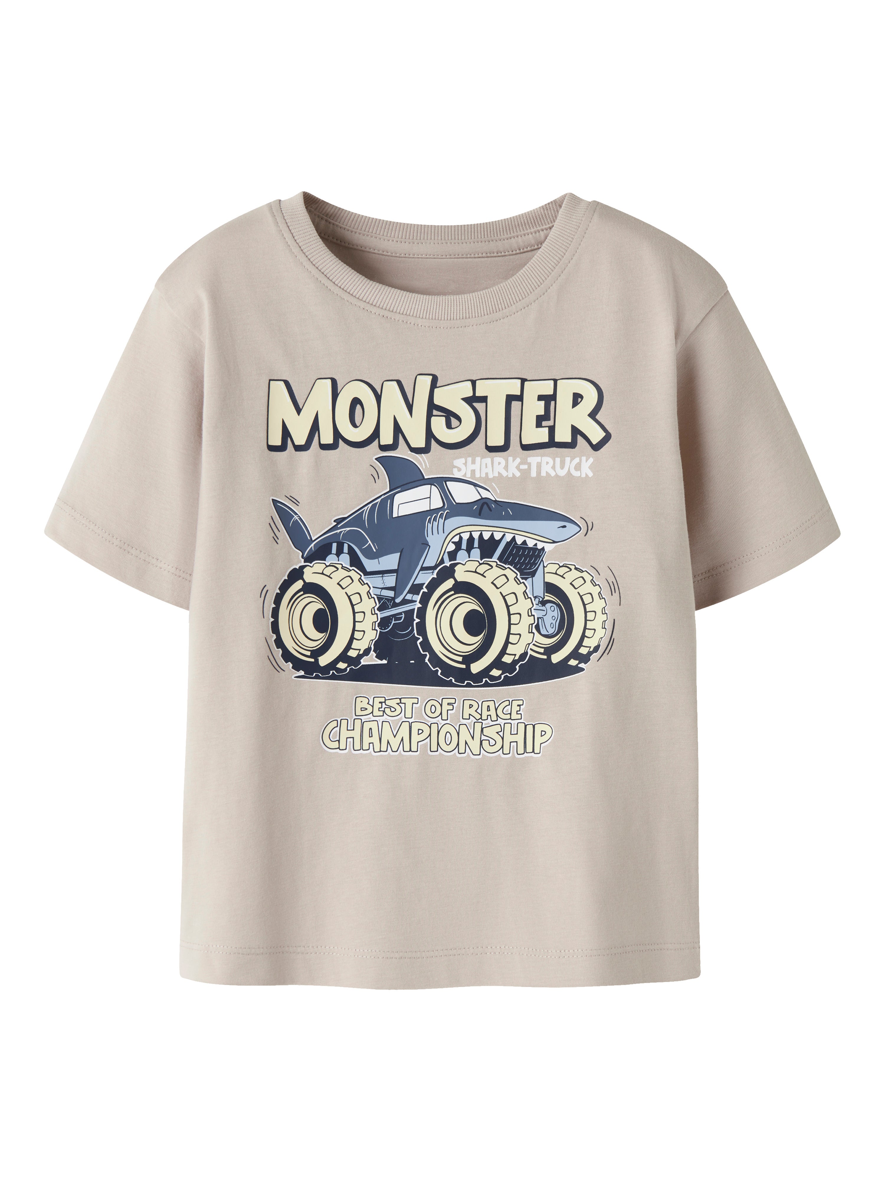 Name It Vanyo - SS Top - Chateau Gray Monster Shark