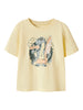 Name It Vanyo - SS Top - Double Cream Dino Surf