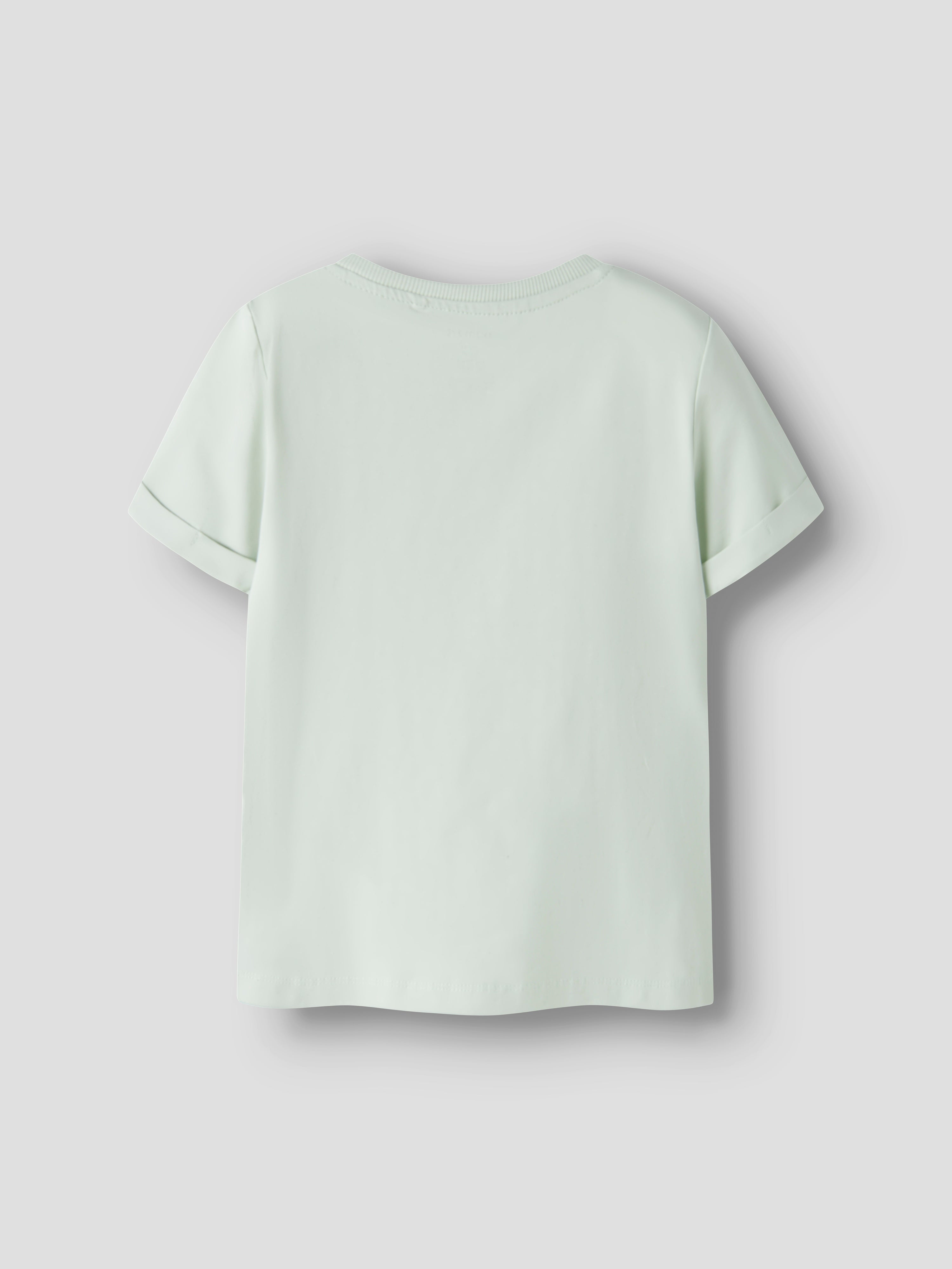 Name It Vux - SS Reg Top - Pale Aqua/Drive