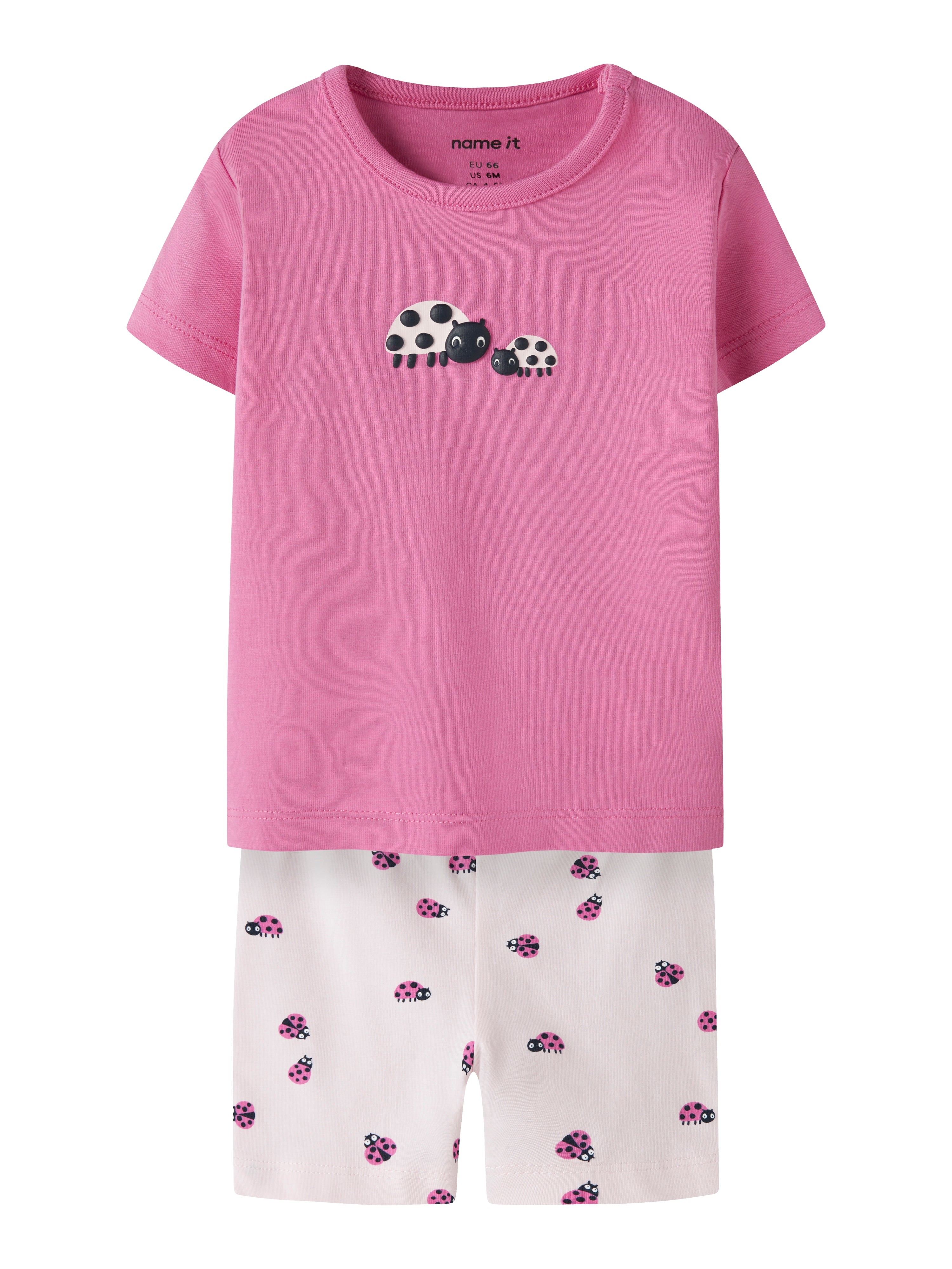 Name It Vubie SS Top Sæt - Strawberry Moon