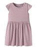 Name It Vinanna - SS Dress - Bright White/Mesa Rosa