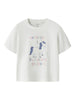 Name It Velda - SS Top - Bright White
