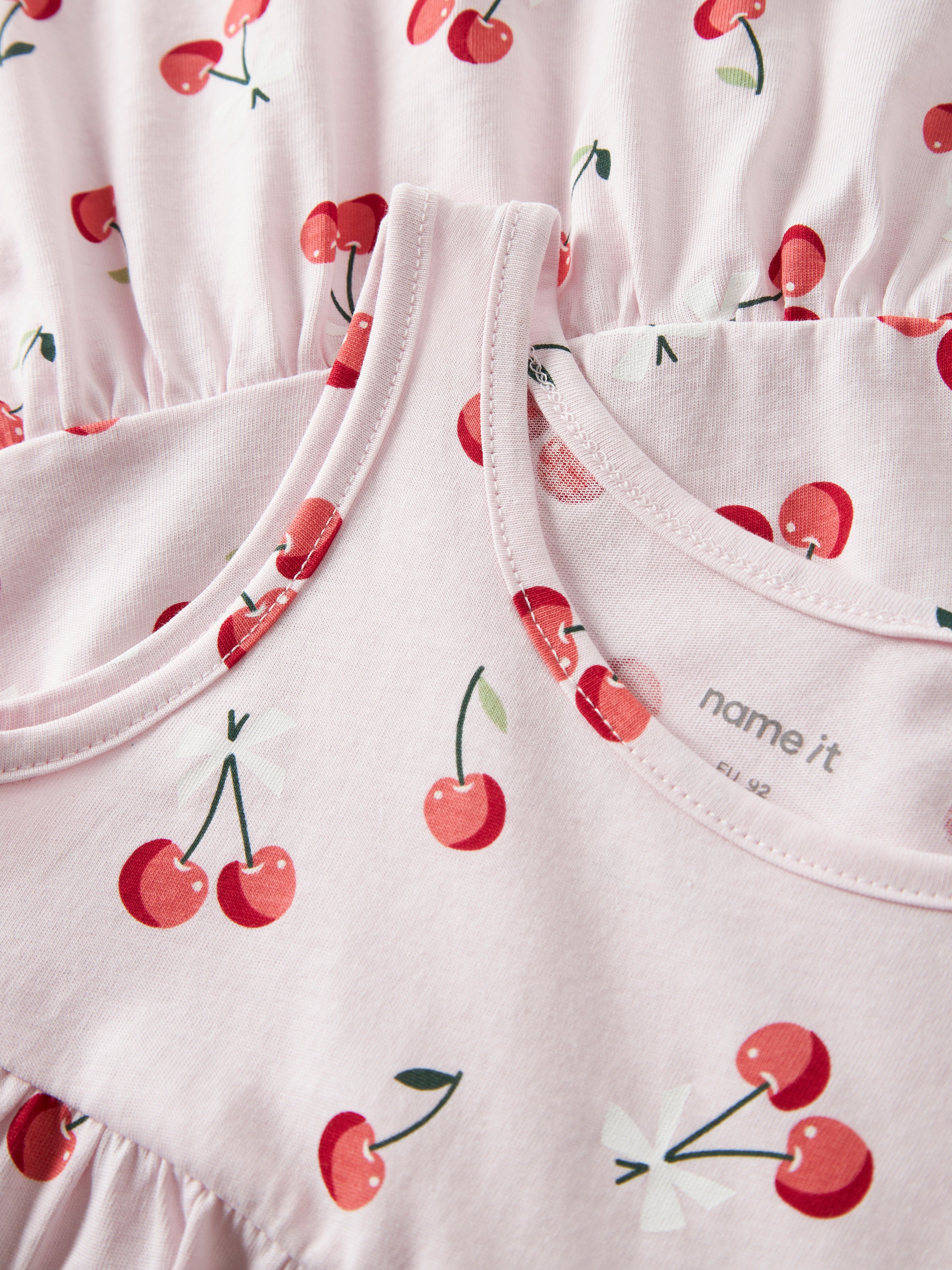 Name It Vigga - Spencer Dress - Cradle Pink/Cherries