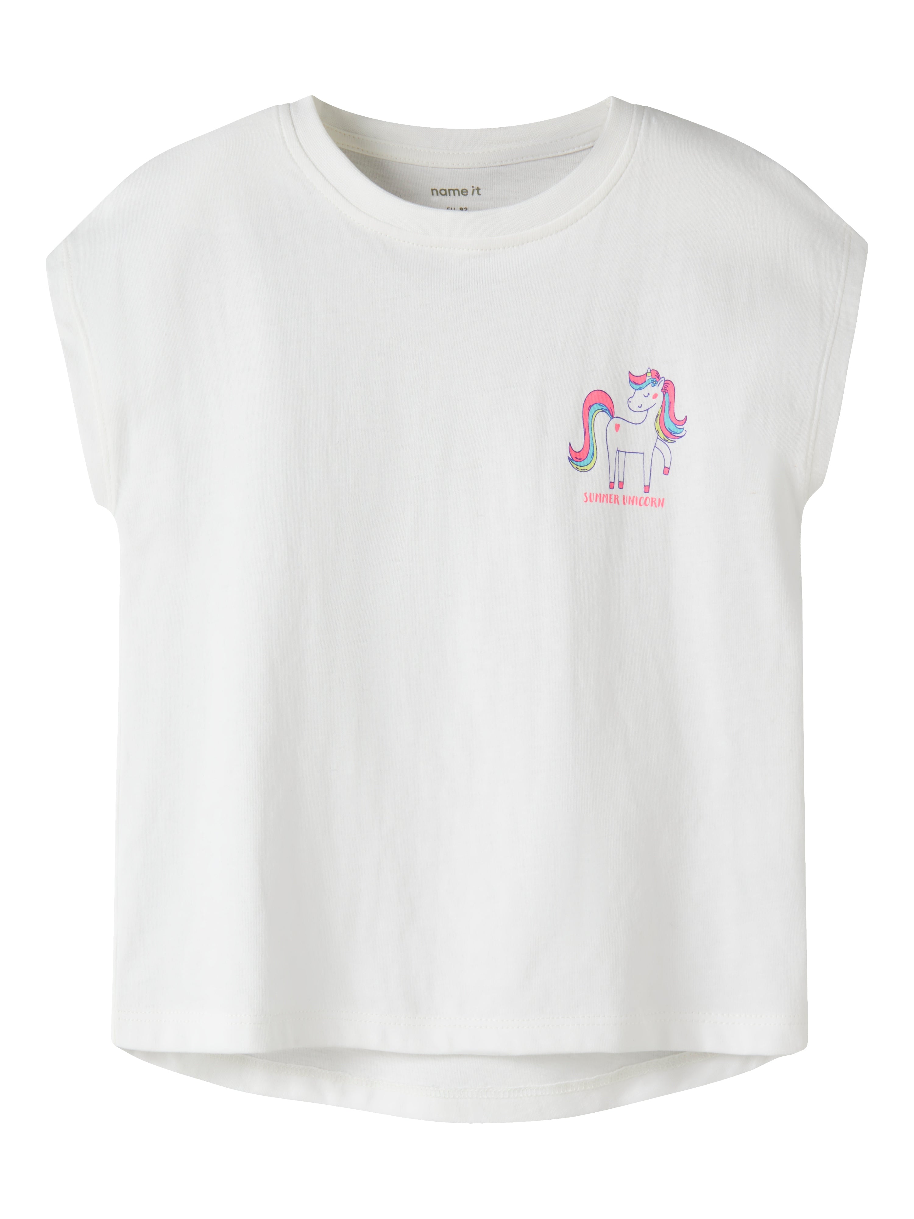 Name It Varutti Loose Top - Bright White