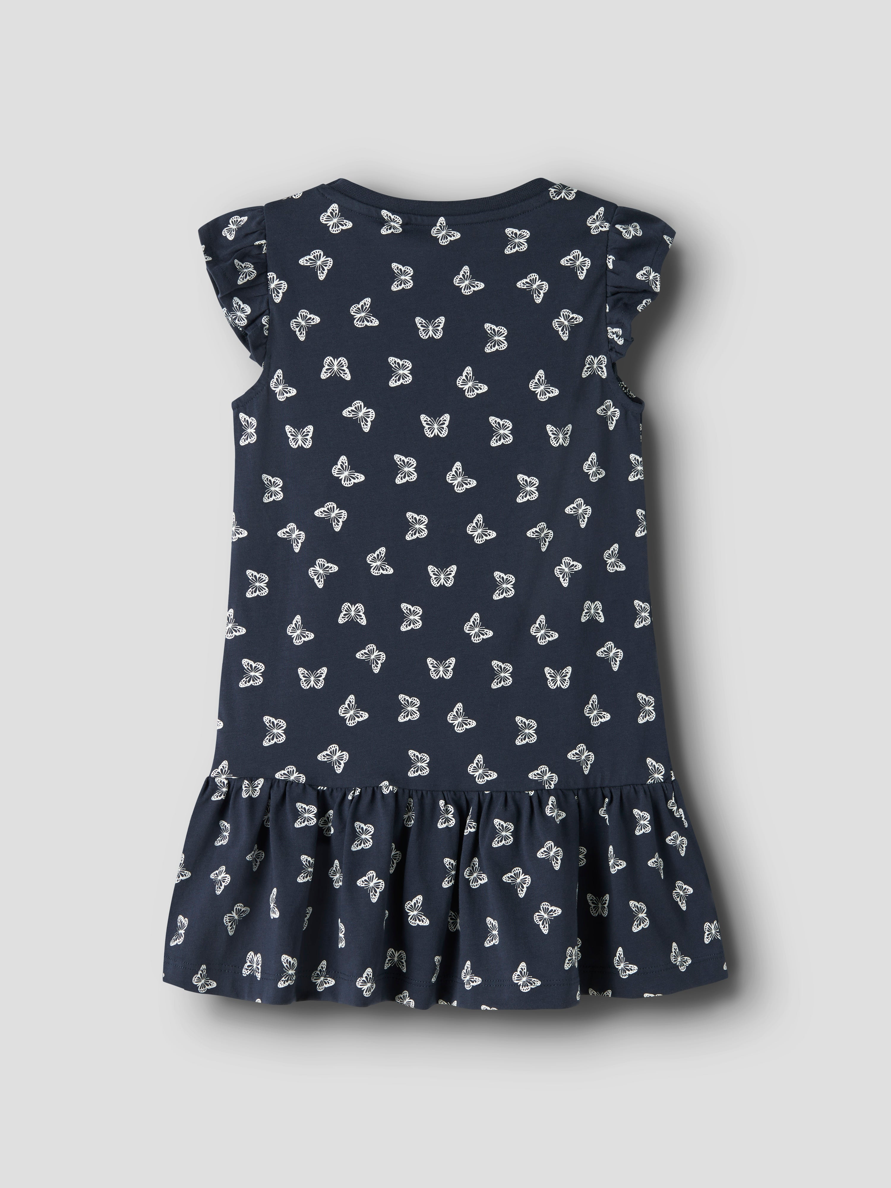 Name It Vida Dress - Navy Blazer/Butterflies