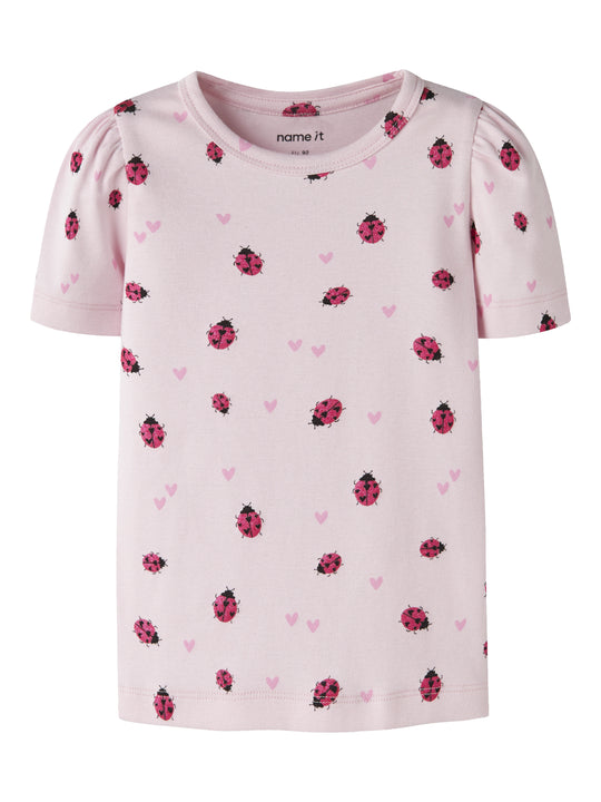 Name It Haline - SS Top - Cradle Pink