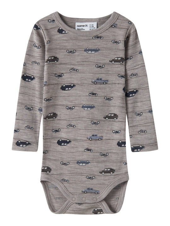 Name It Wang - Wool Rib LS Body - Satellite/Highway