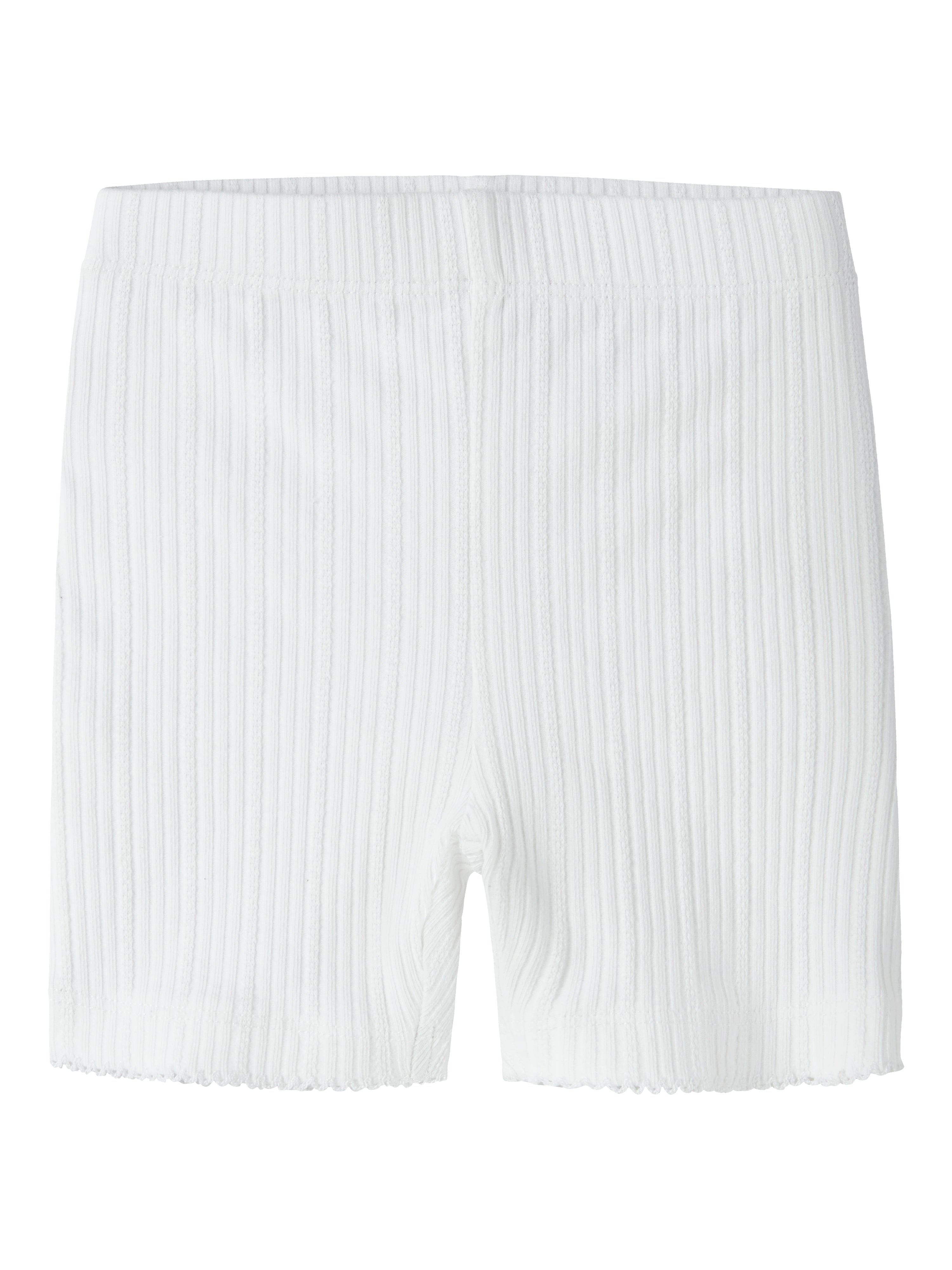 Name It Judy - Slim Biker Shorts - Bright White