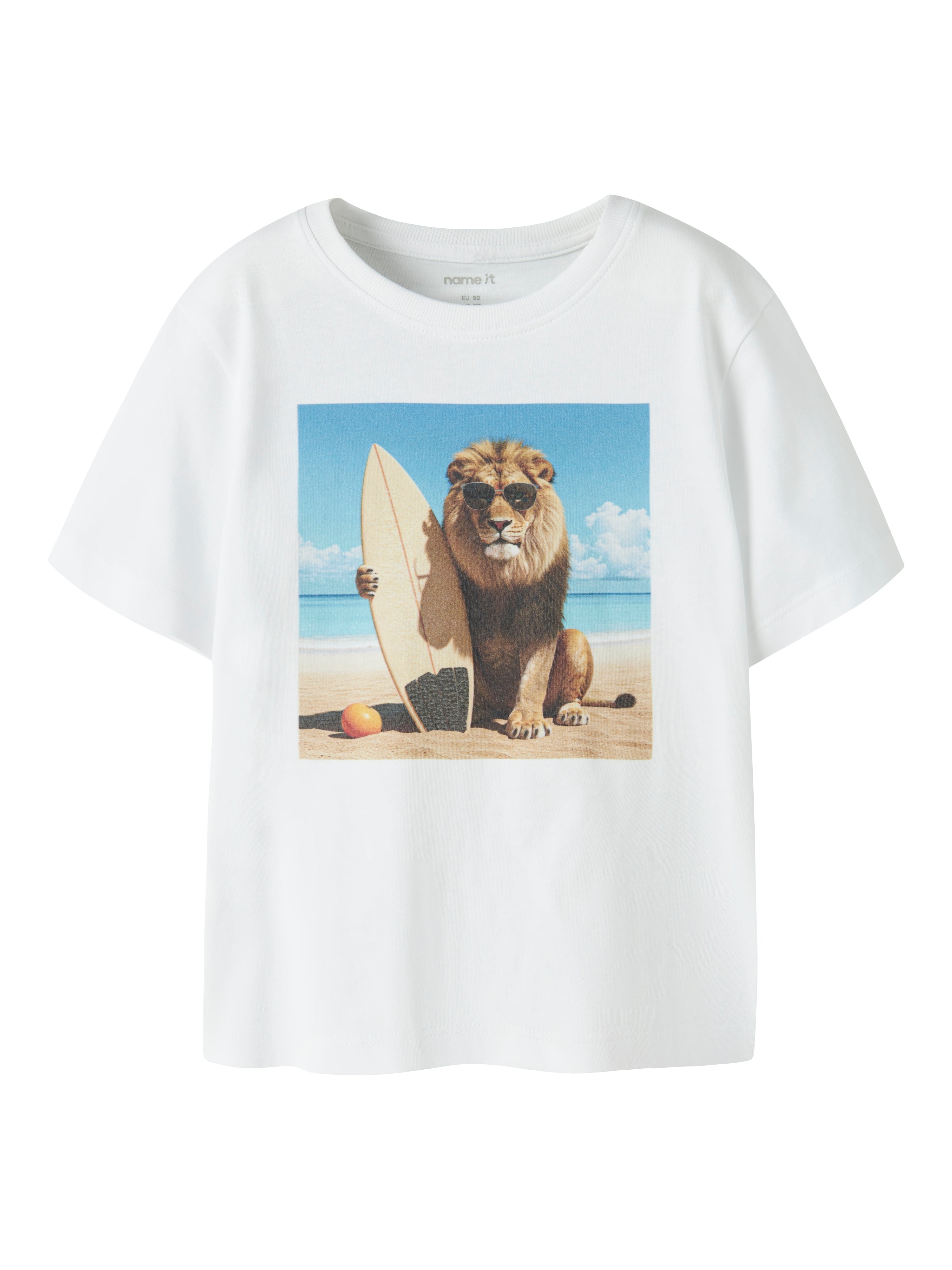Name It Voto SS Top - Bright White