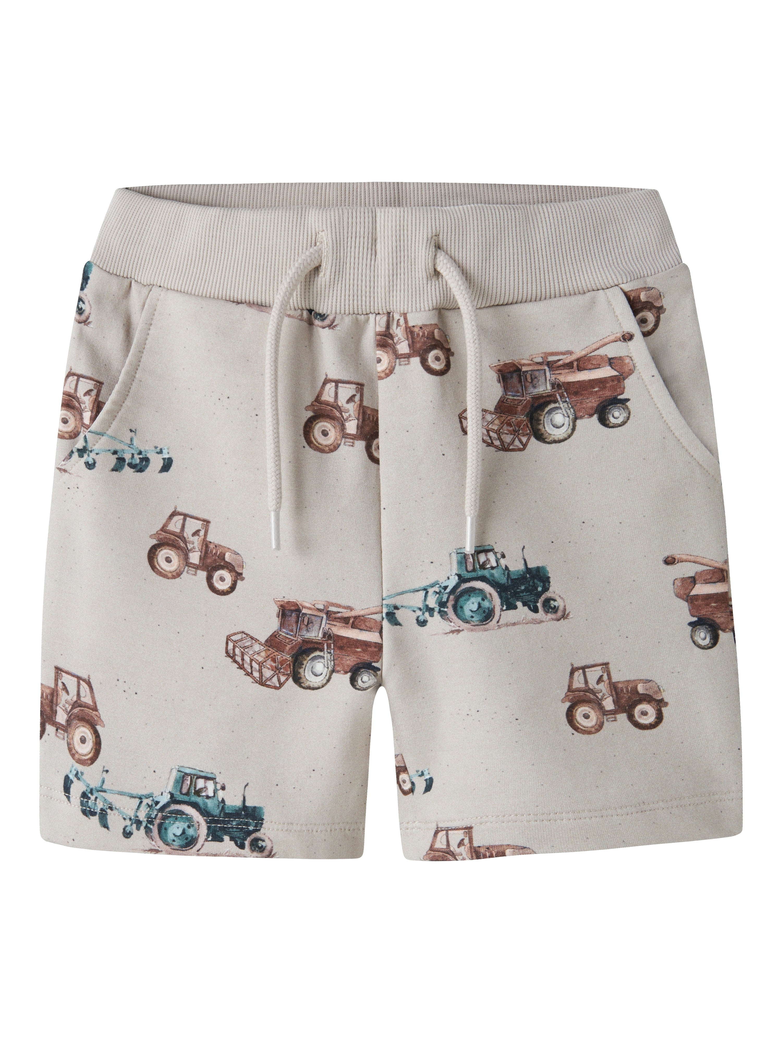 Name It Janol - Sweat Long Shorts - Chateau Gray
