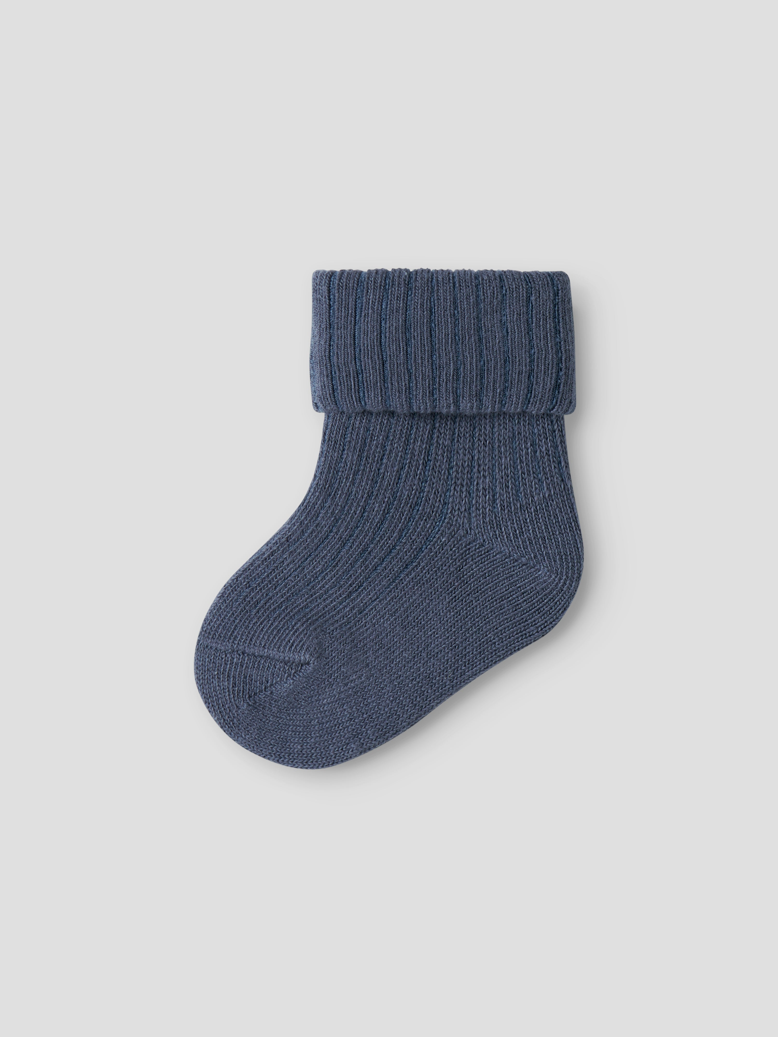 Name It Nobbu 3 pack strømper - Chateau Gray/Blue Fog/Vintage Indigo