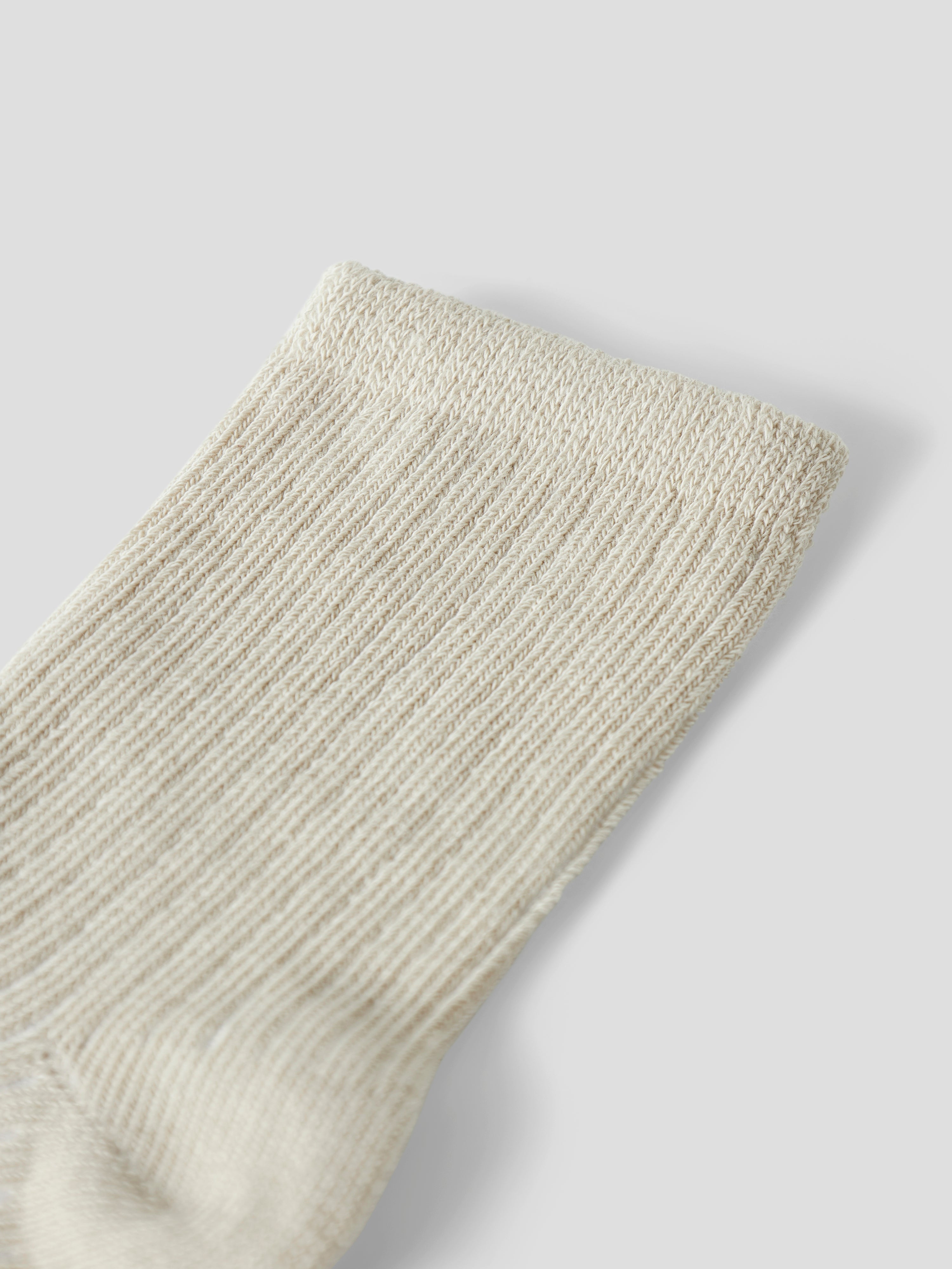 Name It Nobba 3 pack strømper - Almond Milk/Brown Lentil/Cradle Pink