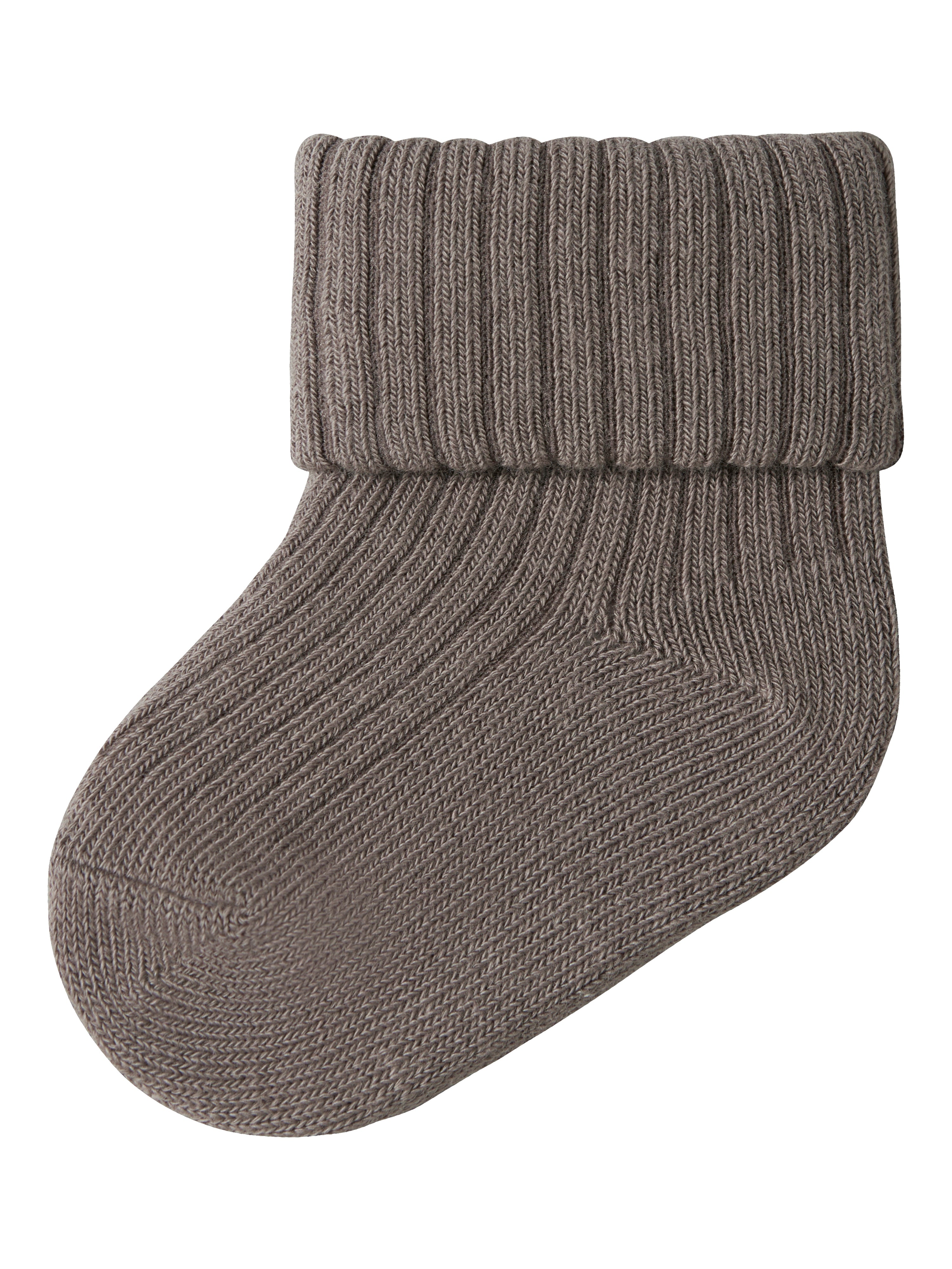 Name It Nobba Strømpe - Brown Lentil