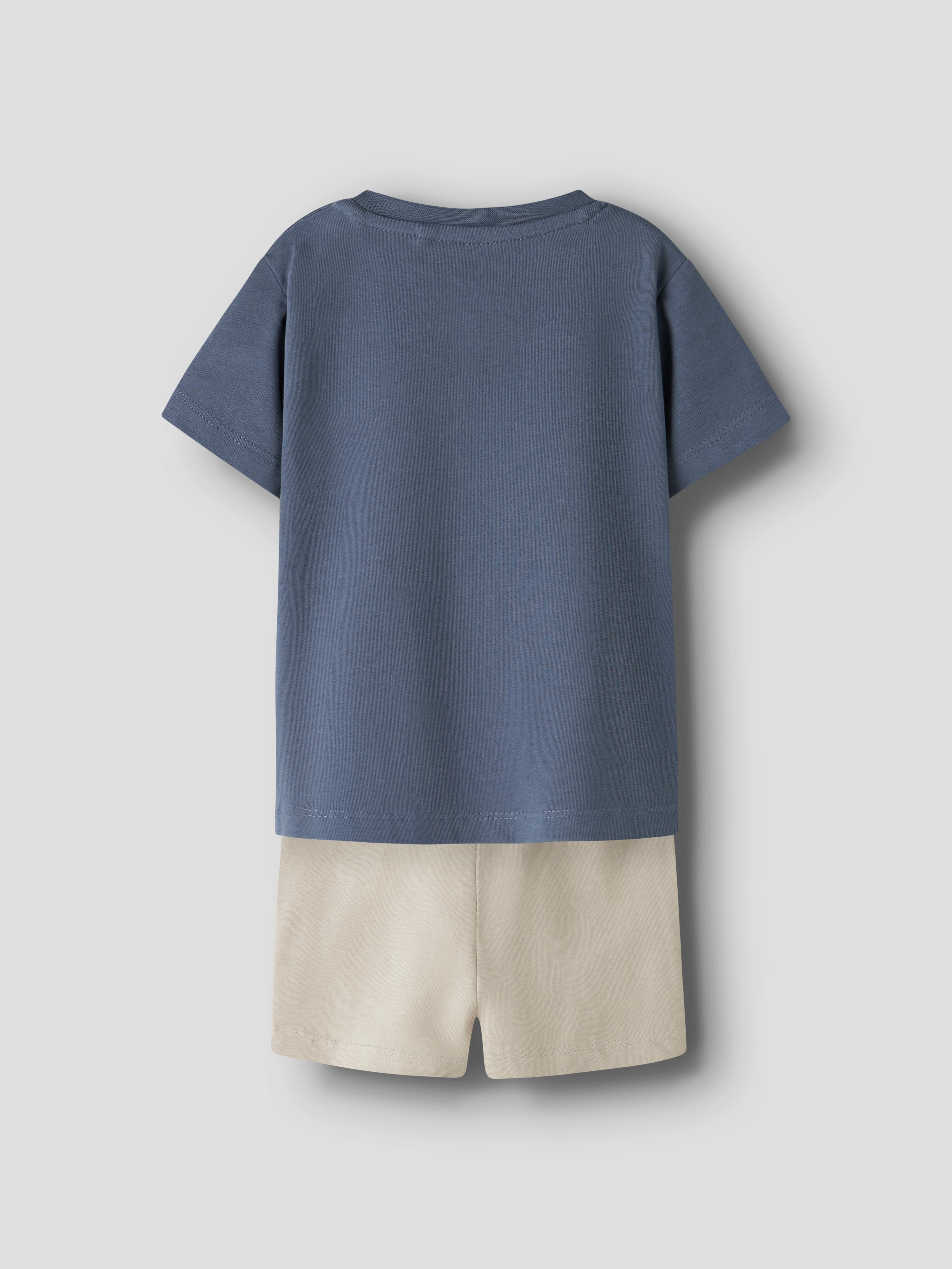 Name It Vacion SS Top Shorts Set - Vintage Indigo