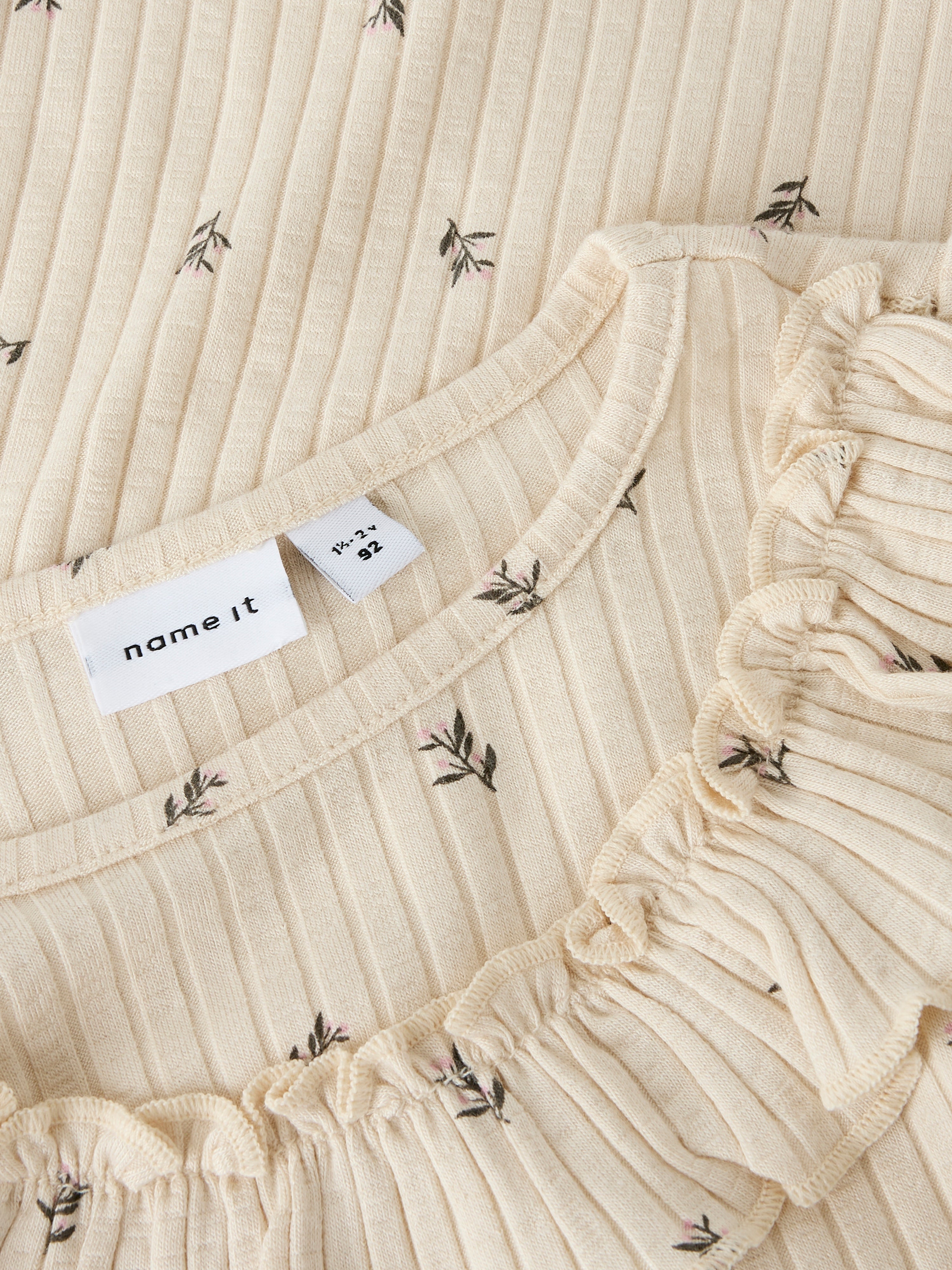 Name It Bessa LS Slim Top - Buttercream