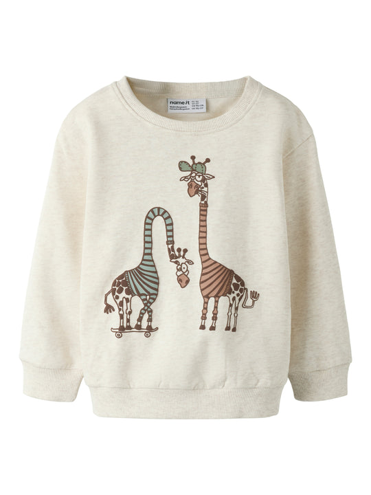 Name It Denson sweat shirt - Peyote Melange