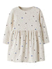 Name It Nutti - LS Dress - Peyote Melange / Hearts