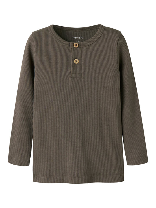 Name It Kab - LS Shirt Noos - Morel