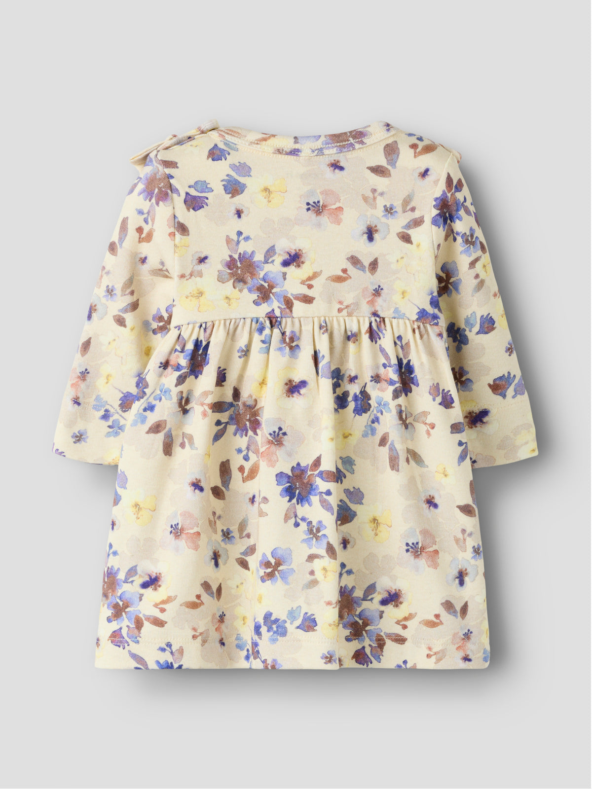 Name It Flora - LS Dress - Almond Milk
