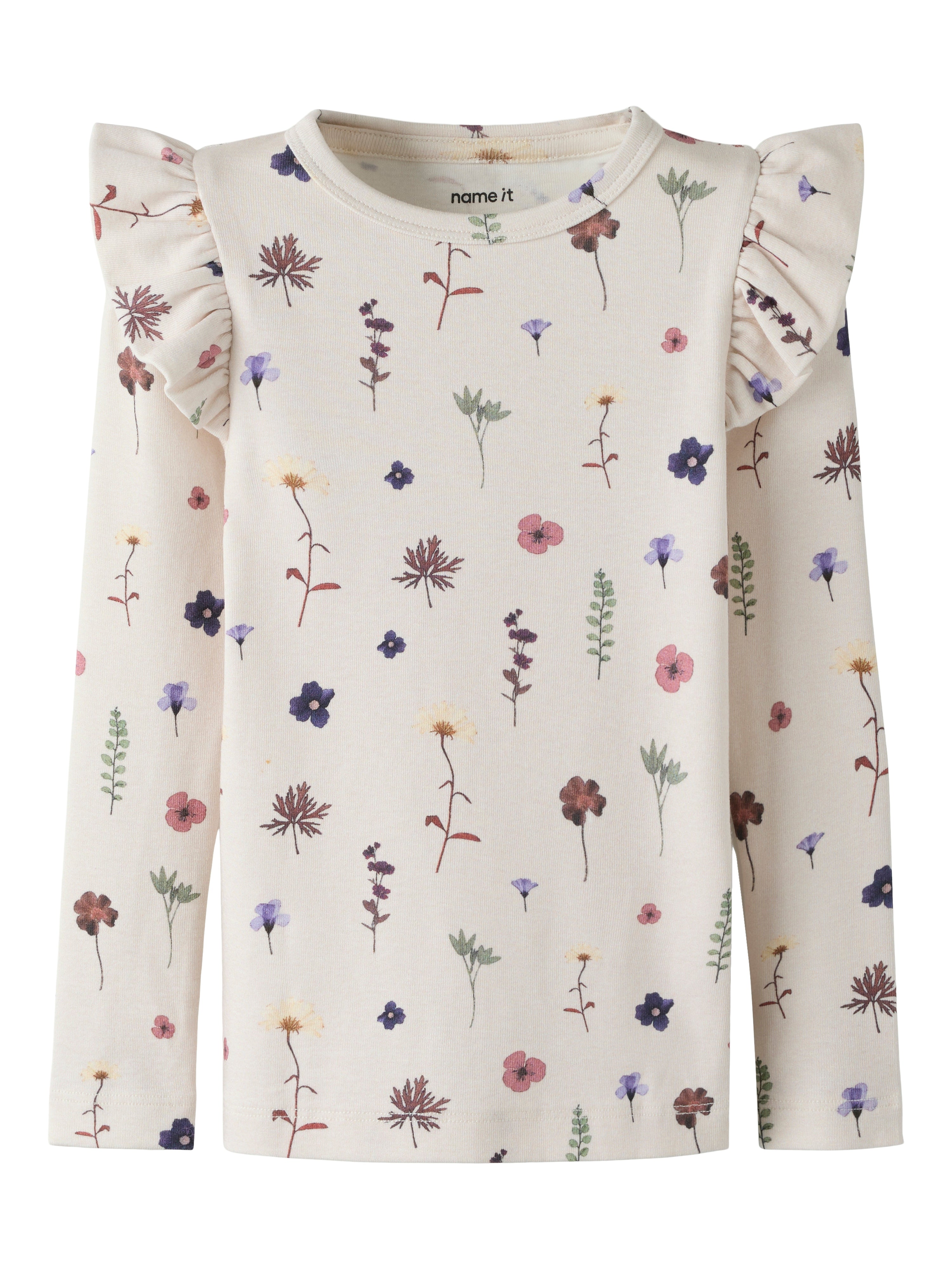 Name It Filulu LS Top - Lilac Ash