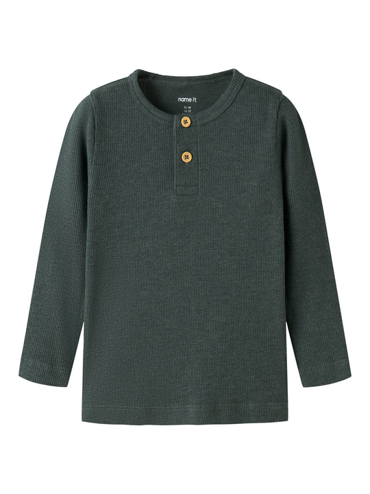 Name It Kab - LS Shirt Noos - Urban Chic Melange