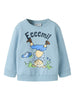 Name It Maska Emil Sweat Shirt - Blue Fog