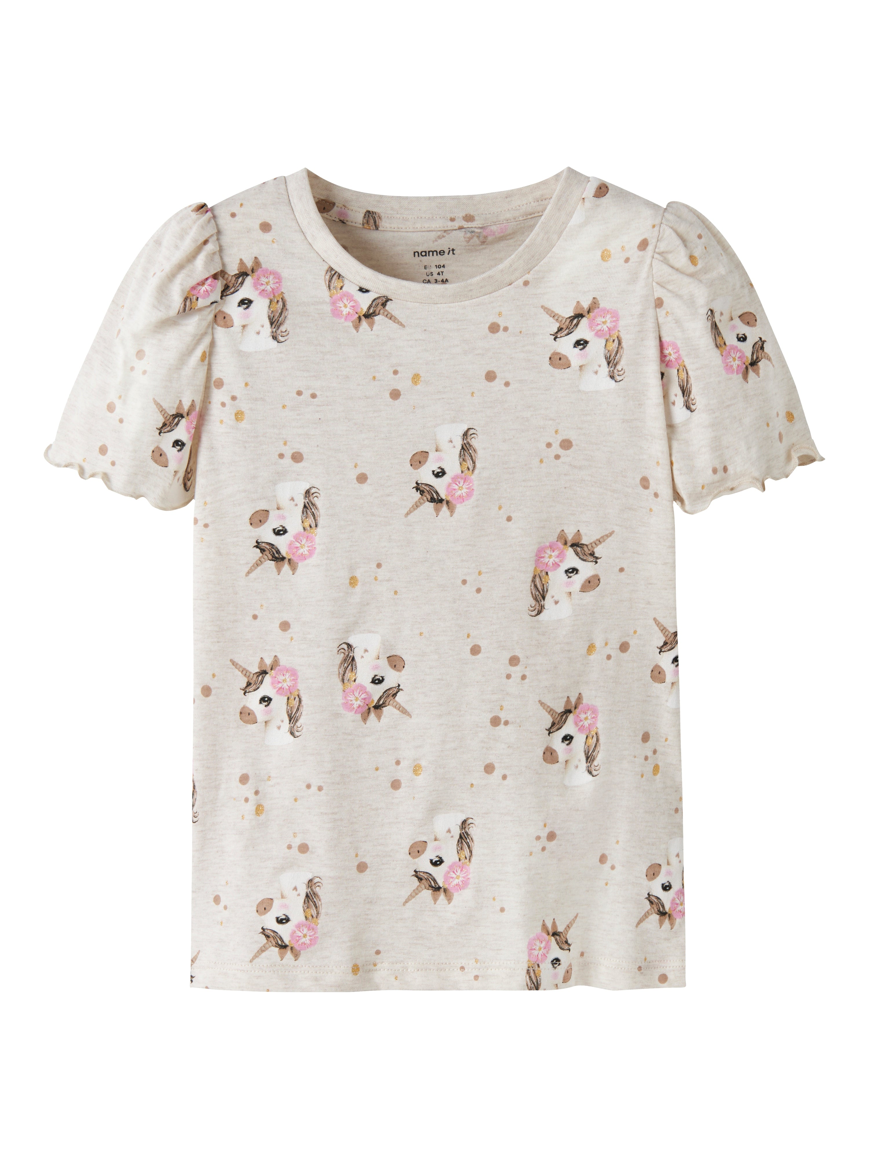 Name It Jalisa - SS Top - Peyote Melange