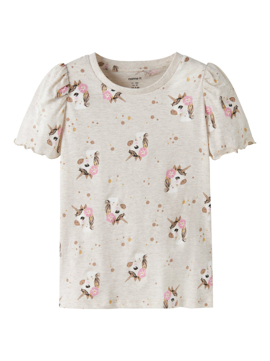 Name It Jalisa - SS Top - Peyote Melange