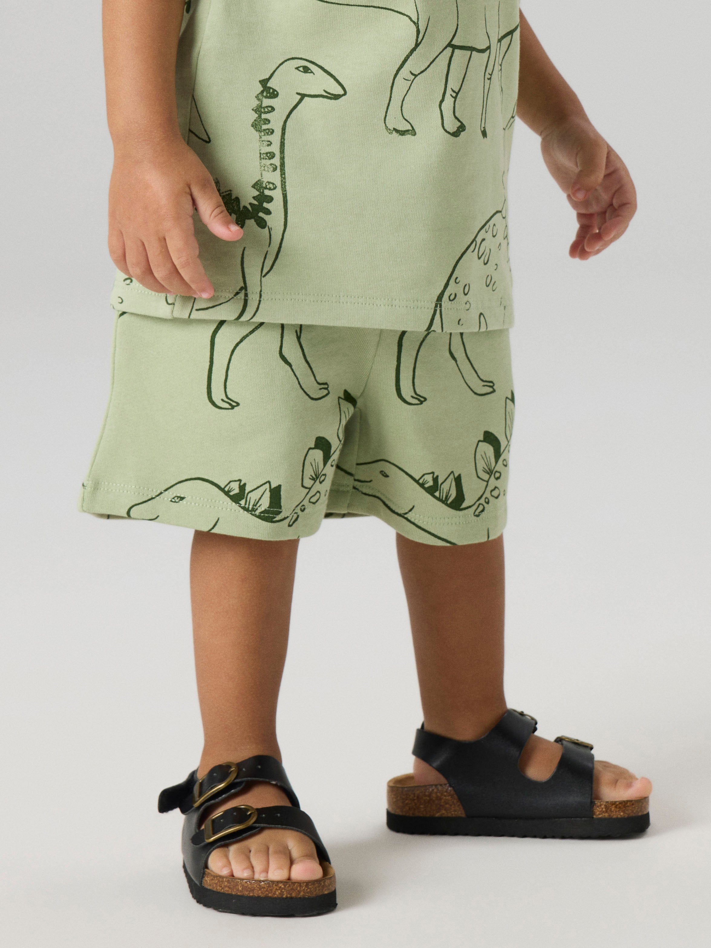 Name It Hino - Sweat Shorts - Swamp