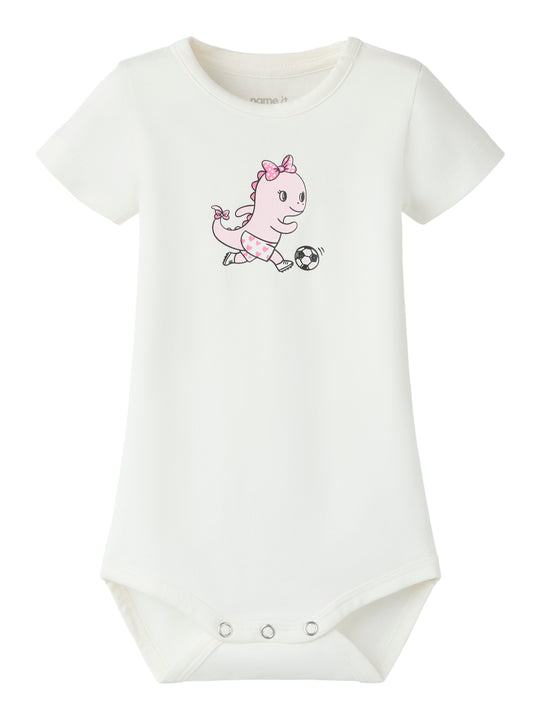Name It - Hutina SS XSL Body - Cloud Dancer