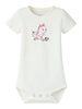 Name It - Hutina SS XSL Body - Cloud Dancer