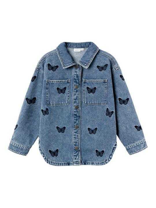 Name It Felly Denim Jacket - Medium Blue Denim