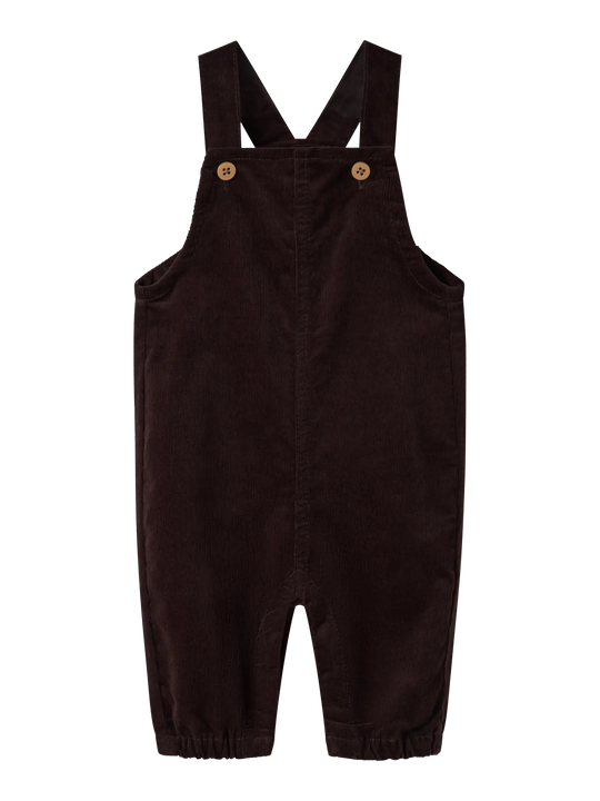 Name It - Ryan Reg U/R Overall - Chocolate Plum