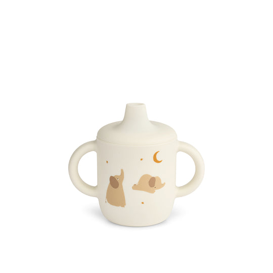 Liewood Neil Sippy Silikone Kop - Elephant/Creme de la creme