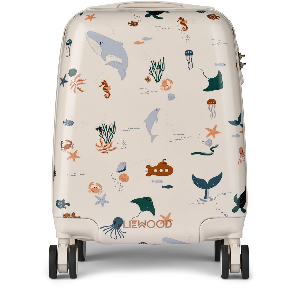 Liewood Norelle Hardcase Suitcase - Sea creature