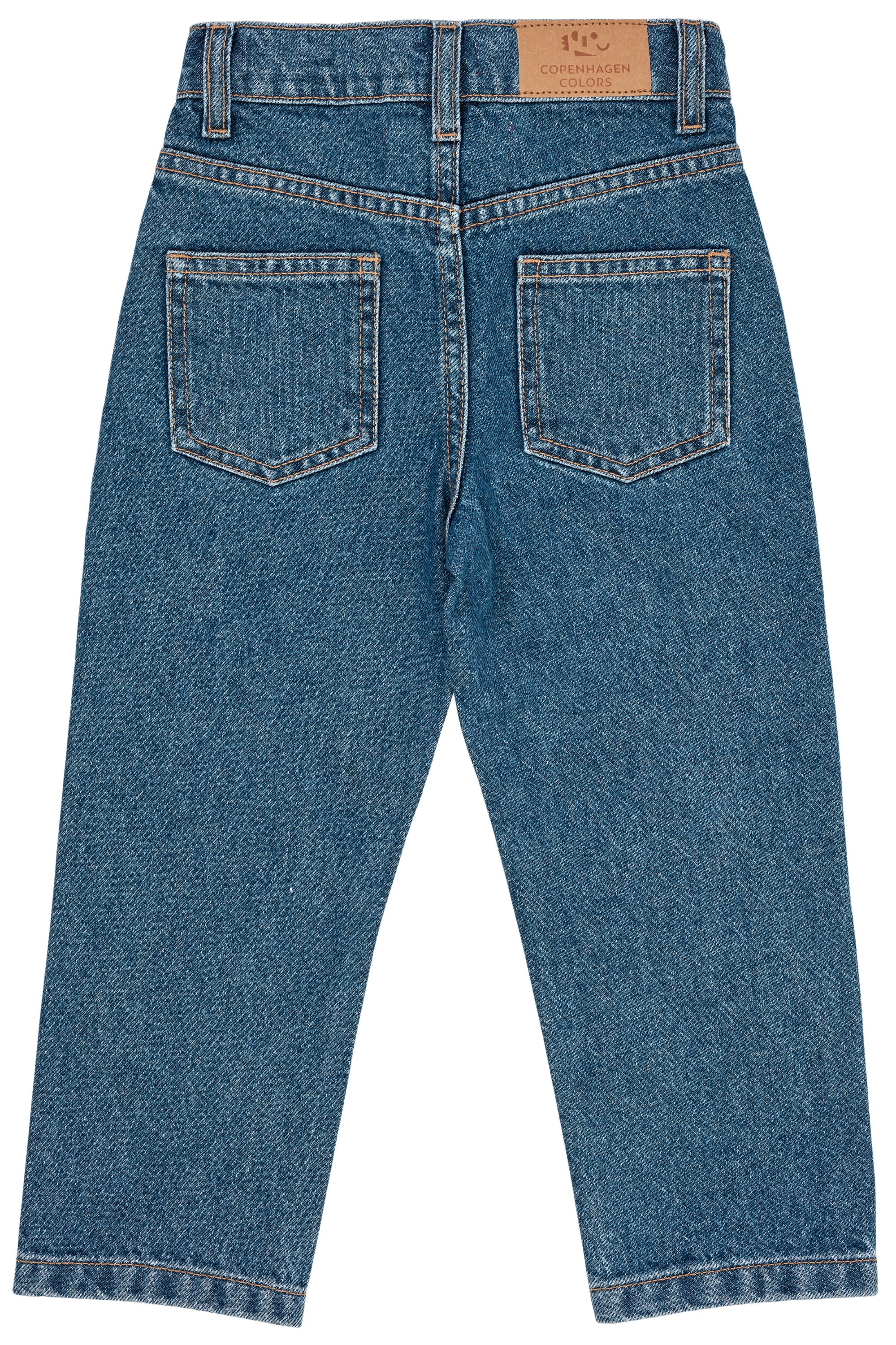 Copenhagen Colors Organic Junior Jeans - Indigo Blue Washed