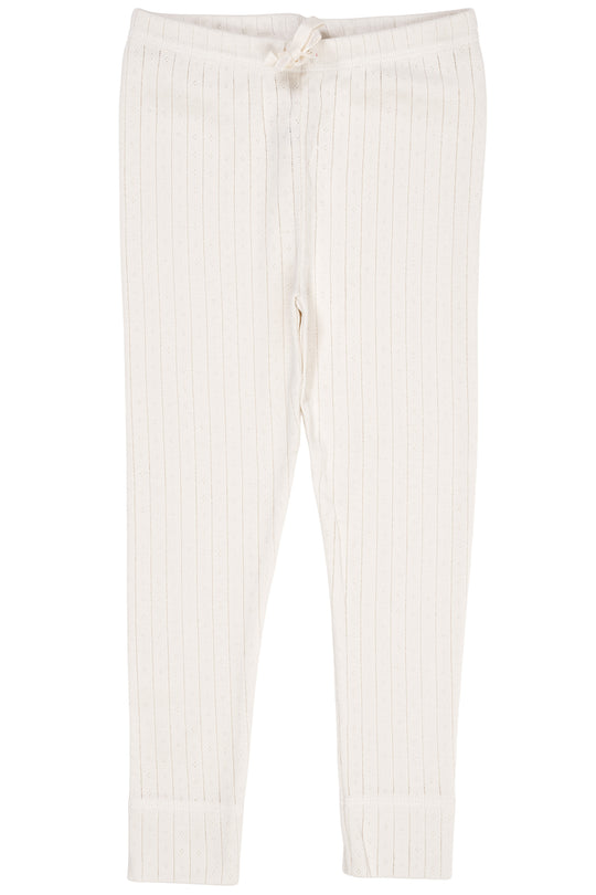 Copenhagen Colors Pointelle Leggings - Cream