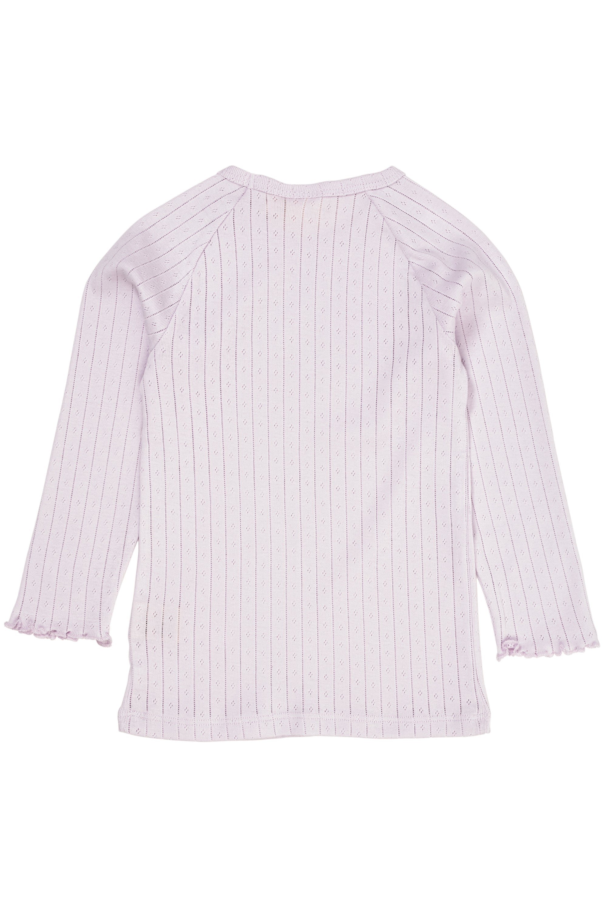 Copenhagen Colors Pointelle Bluse - Lavender