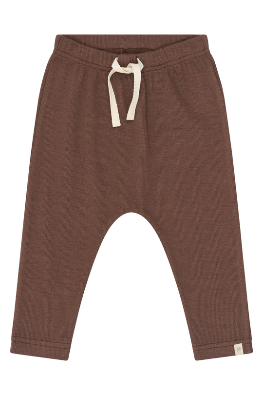Petit Piao Stone - Pants - Chestnut