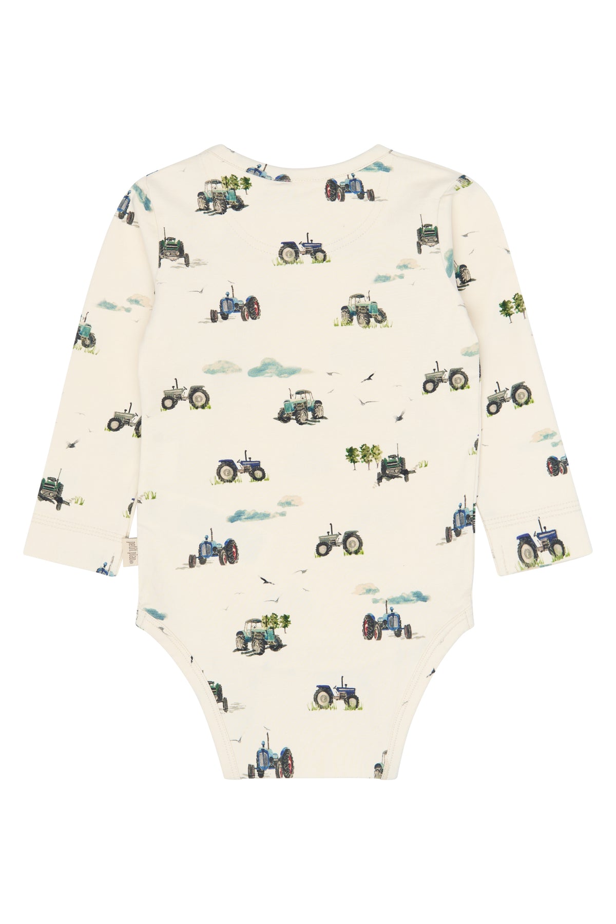 Petit Piao Star - Body - Eggnog Tractor AOP