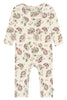 Petit Piao Star - LS Jumpsuit - Eggnog Hydranger AOP